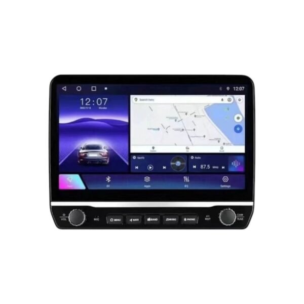 Central Multimídia Android 10.3" Polegadas com Navegação GPS Integrada, Tela Touch Capacitiva e Espelhamento de Celular